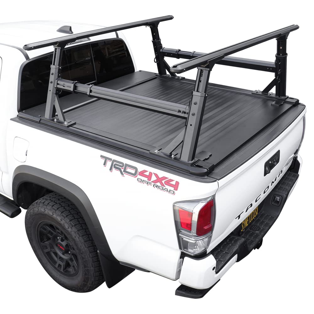 Retractable Tonneau Cover with Removable Rack Rails